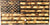 Large Burnt American Flag Hidden Gun Storage Cabinet (Burnt) Armadillo Safe and Vault