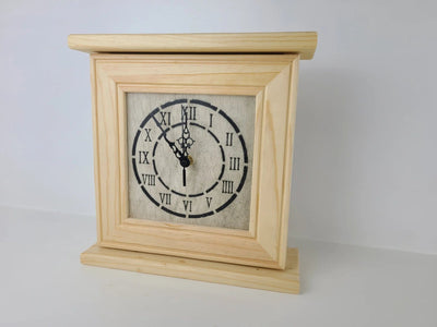 Liberty Home "Peacemaker” Wooden Gun Concealment Clock Armadillo Safe and Vault