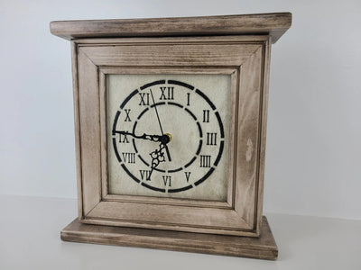 Liberty Home "Peacemaker” Wooden Gun Concealment Clock Armadillo Safe and Vault