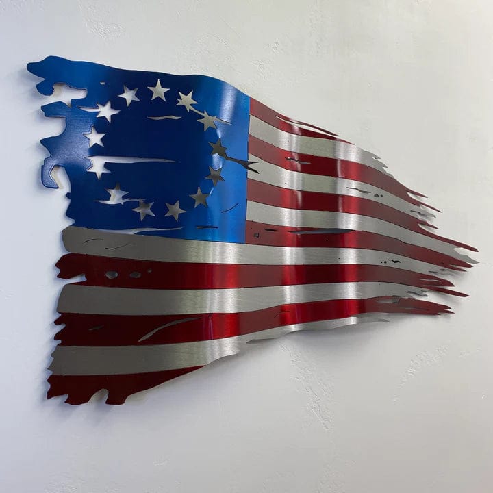 Metal Art of Wisconsin Betsy Ross Old Glory Armadillo Safe and Vault