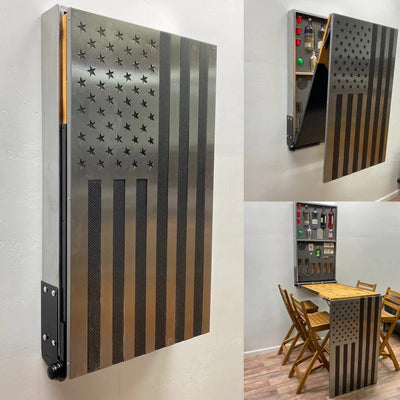 Metal Art of Wisconsin The "BEAST" Carbon Fiber / Strong Box HIDE-A-BAR Armadillo Safe and Vault