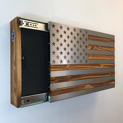 Metal Art of Wisconsin The "SLIDER" Freedom Cabinet Armadillo Safe and Vault