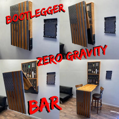 Metal Art of Wisconsin Zero Gravity “BOOTLEGGER” HIDE-A-BAR Armadillo Safe and Vault