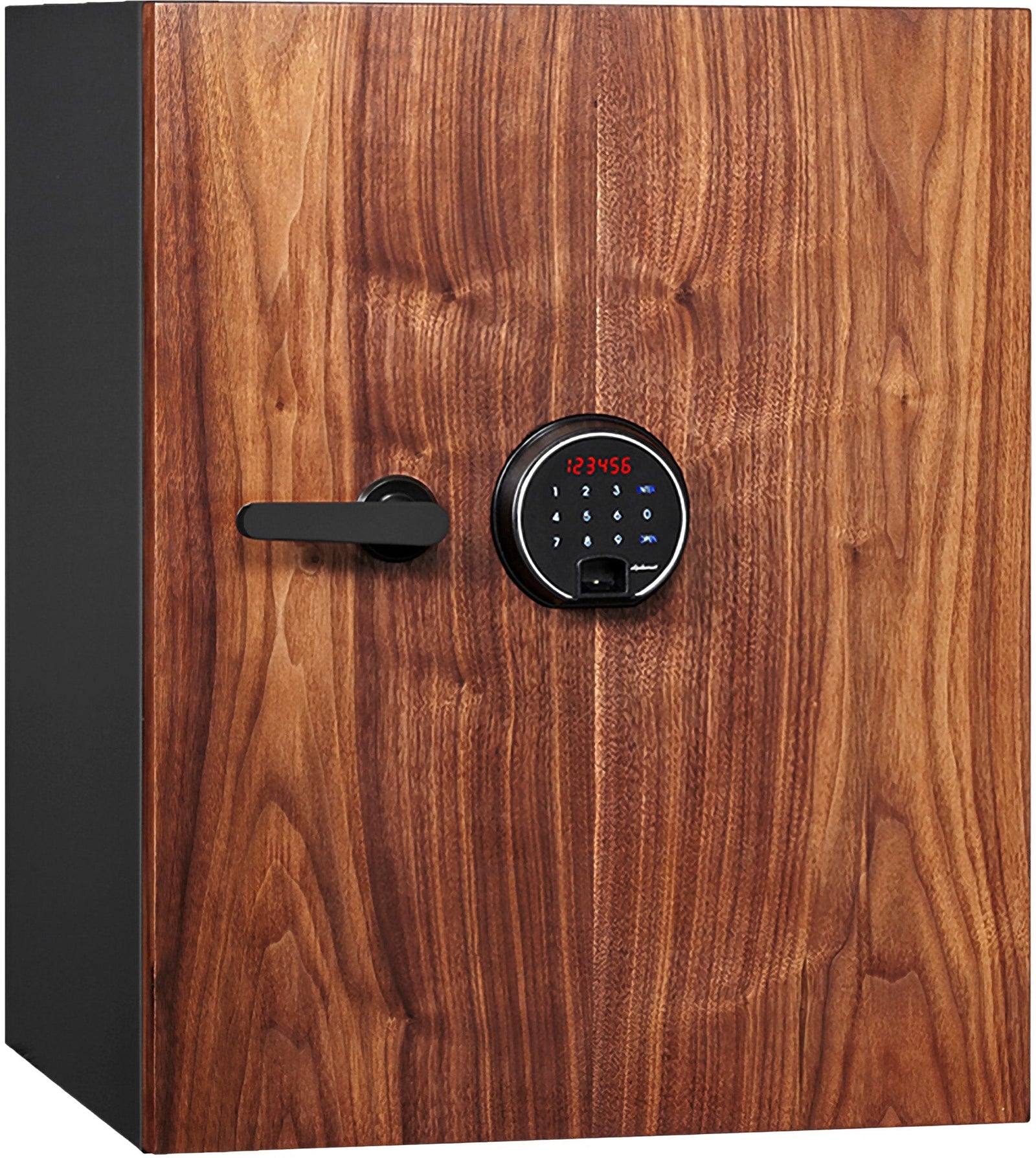 Phoenix DBAUM700 Fingerprint Lock Luxury Fireproof Safe with Walnut Door Armadillo Safe and Vault