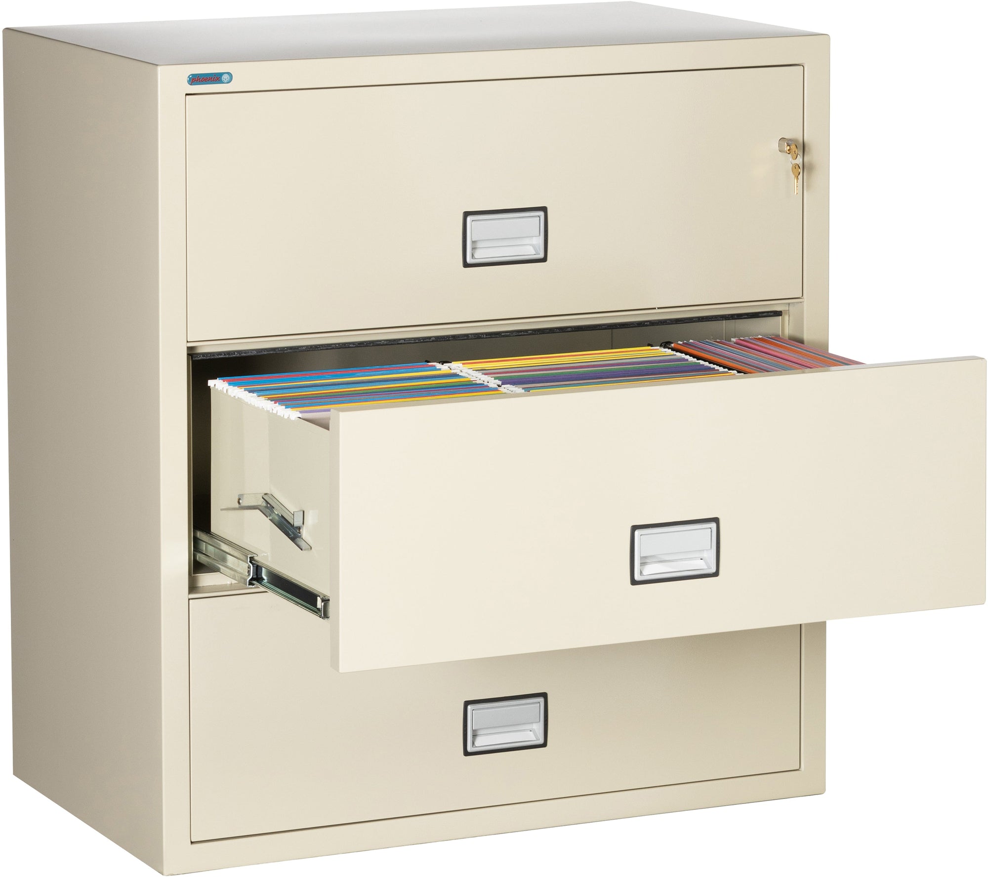 Phoenix LTR2W31 Vertical 31 inch 2-Drawer Letter Fireproof File Cabinet with Water Seal-Phoenix Safe International-Best Sellers,Business Safes,checklist-Contact Us For Bulk Pricing,checklist-Expert Customer Service,checklist-FREE SHIPPING,checklist-Price Match,checklist-White Glove Or Inside Delivery Available,Fire / Water Safes