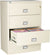 Phoenix LAT4W38 Lateral 38 inch 4-Drawer Fireproof File Cabinet with Water Seal Armadillo Safe and Vault