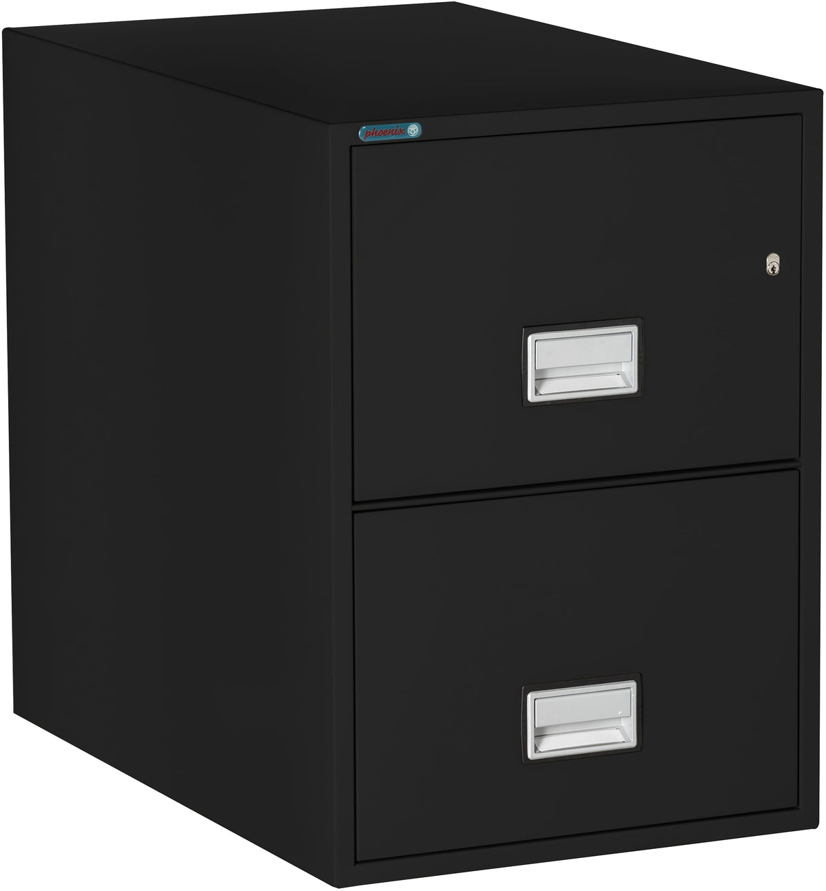 Phoenix LGL2W31 Vertical 31 inch 2-Drawer Legal Fireproof File Cabinet with Water Seal Armadillo Safe and Vault