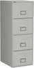 Phoenix LGL4W25 Vertical 25 inch 4-Drawer Legal Fireproof File Cabinet with Water Seal Armadillo Safe and Vault