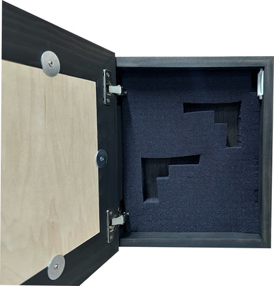 Picture Frame Hidden Gun Storage Cabinet Home Decor Armadillo Safe and Vault