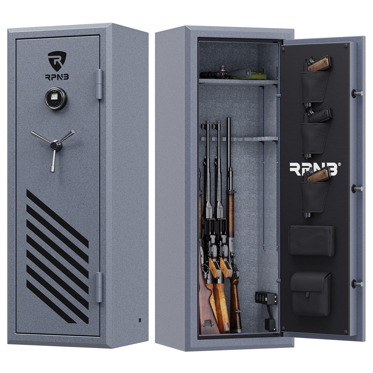 RPNB Biometric Fireproof 14 Gun Safe Armadillo Safe and Vault