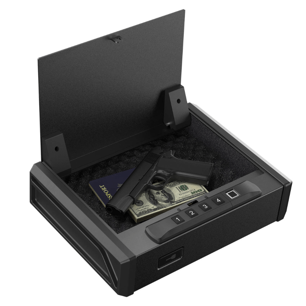 RPNB Biometric RP19001F Pistol Safe Armadillo Safe and Vault