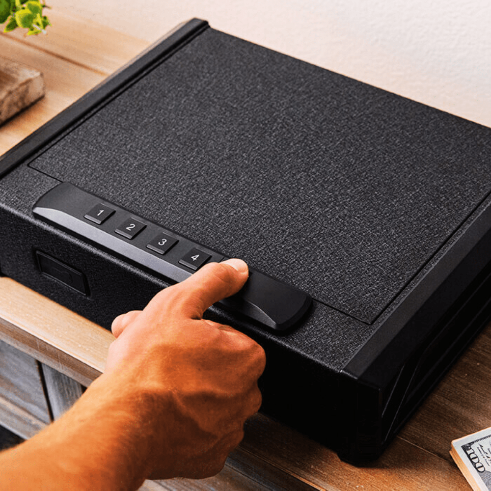 RPNB Biometric RP19001F Pistol Safe Armadillo Safe and Vault