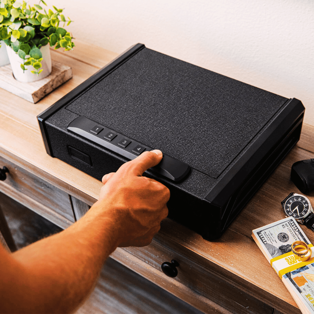 RPNB Biometric RP19001F Pistol Safe Armadillo Safe and Vault