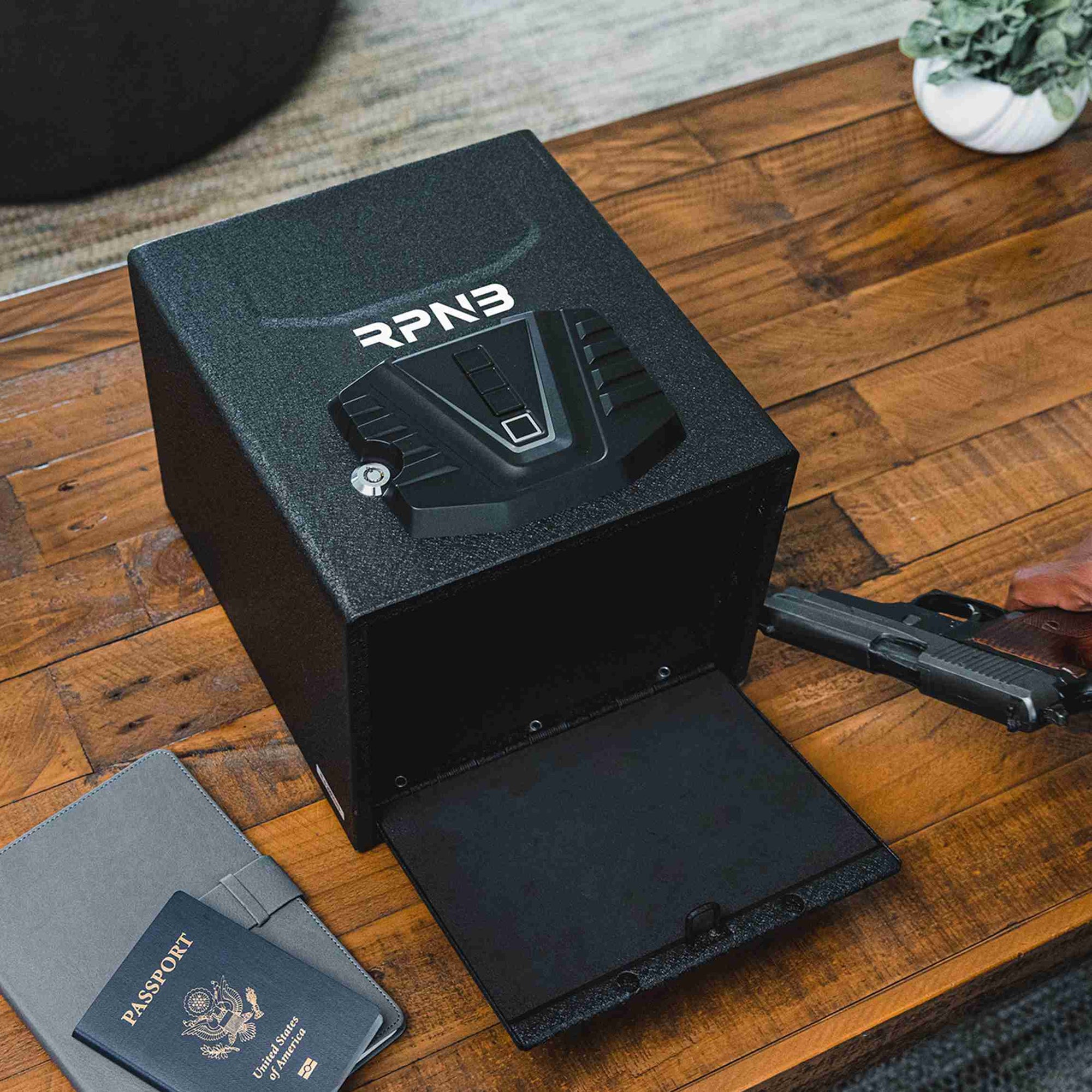 RPNB Biometric RP2002 Pistol Safe Armadillo Safe and Vault