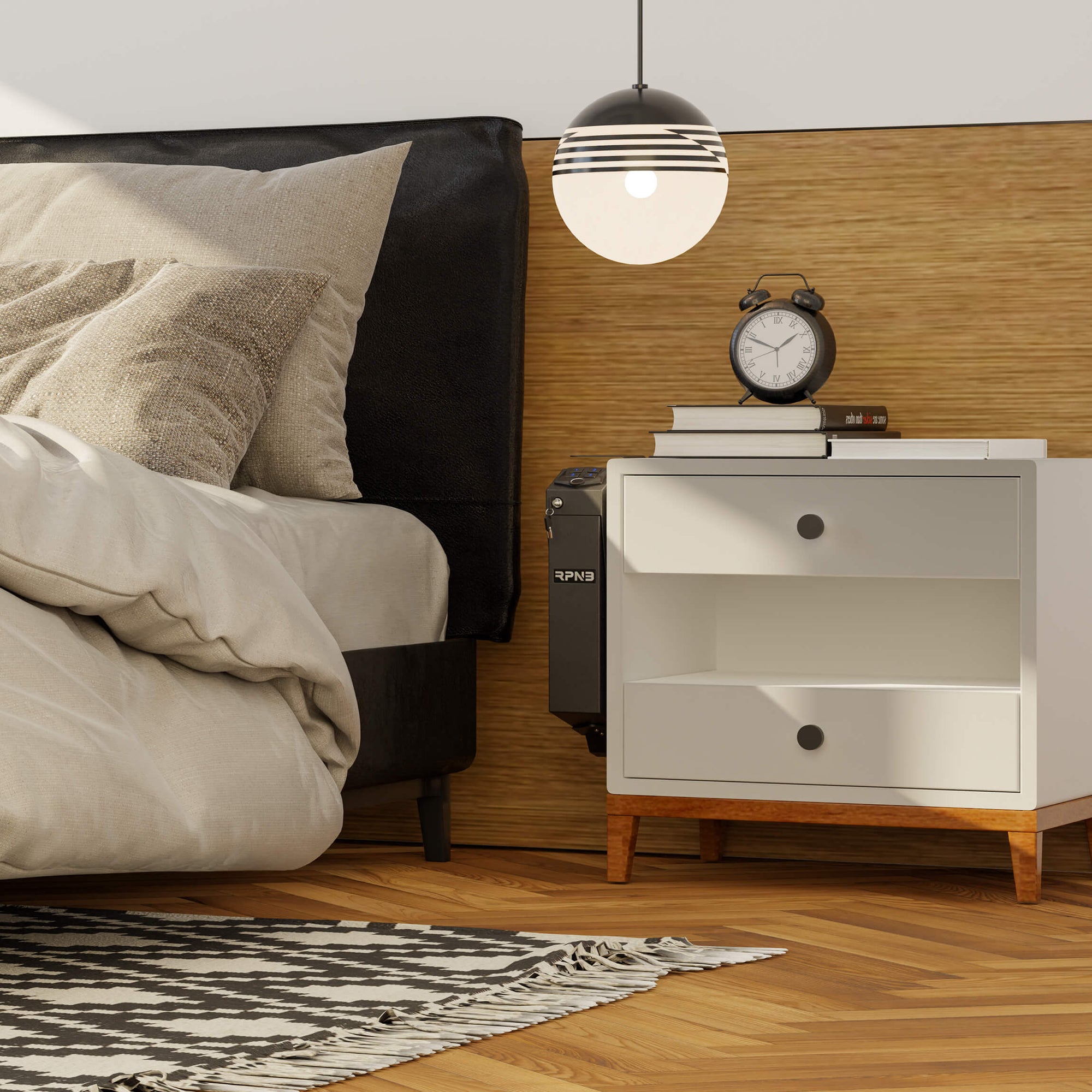 RPNB Biometric RP311F Pistol Safe Armadillo Safe and Vault