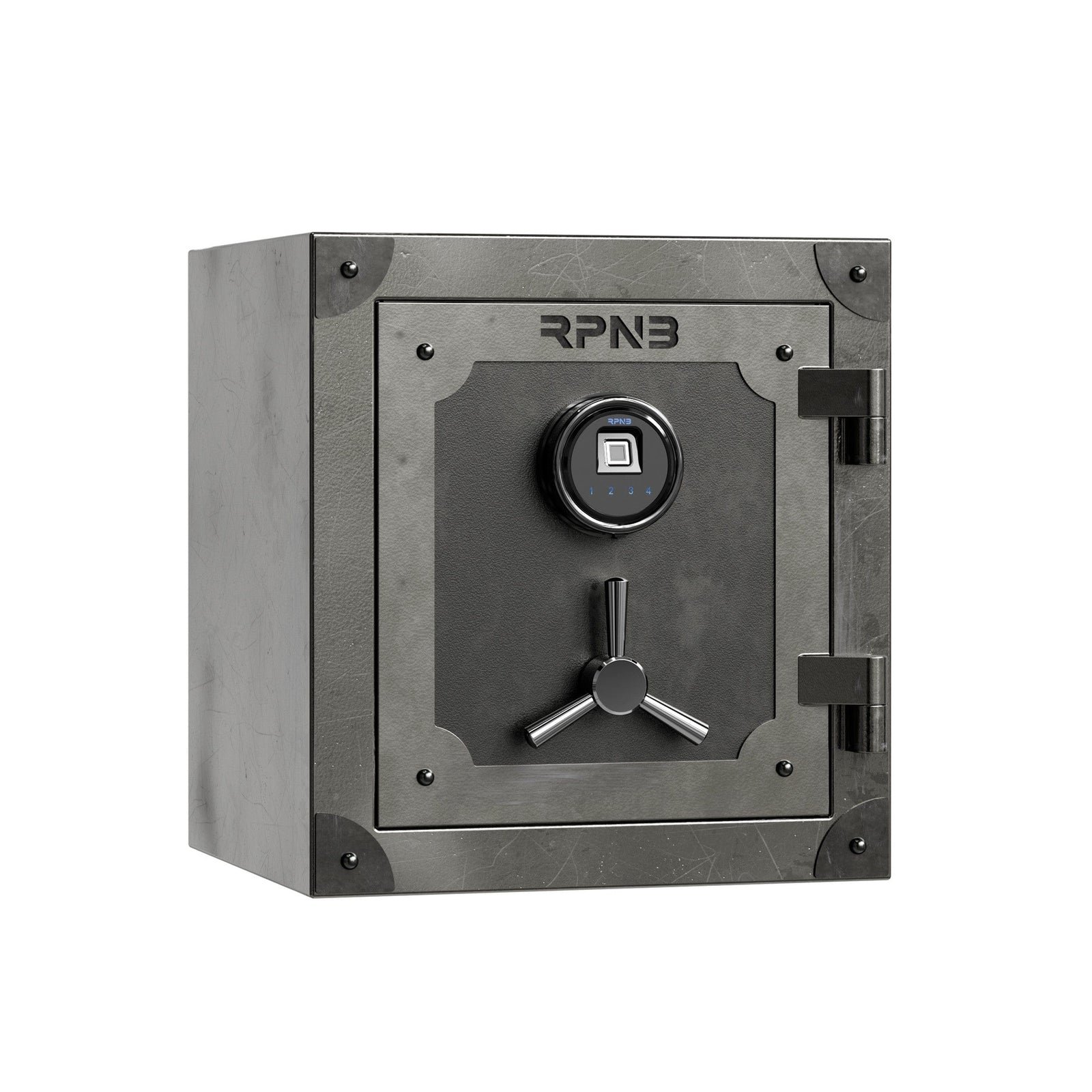 RPNB Large Home RPFV45 Retro Style Biometric Safe Box with Jewelry Drawer Armadillo Safe and Vault