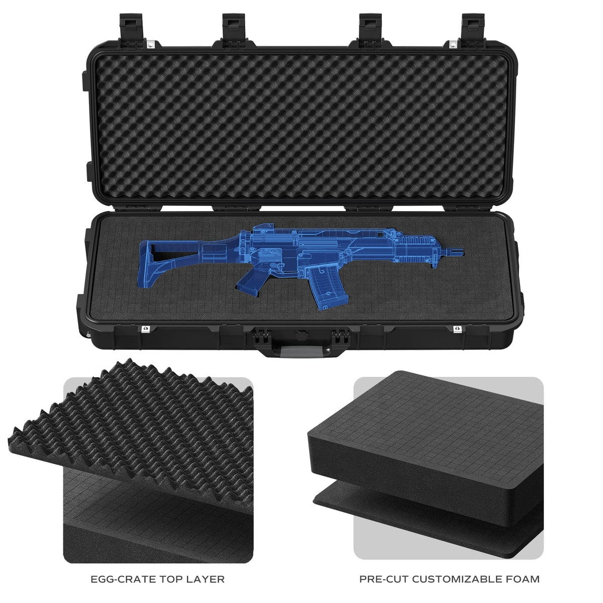 RPNB PP-11140 Rifle Case Armadillo Safe and Vault