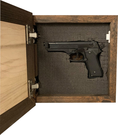 Second Amendment Hidden Gun Safe, 2nd Amendment DONT TREAD ON ME Concealment Shelf Armadillo Safe and Vault