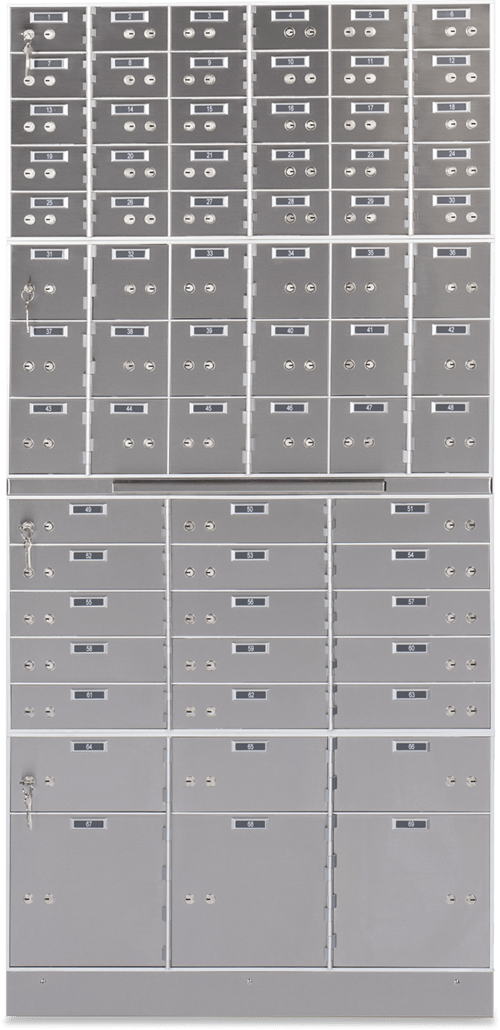 SoCal Safe AX Series Modular Safe Deposit Boxes Armadillo Safe and Vault