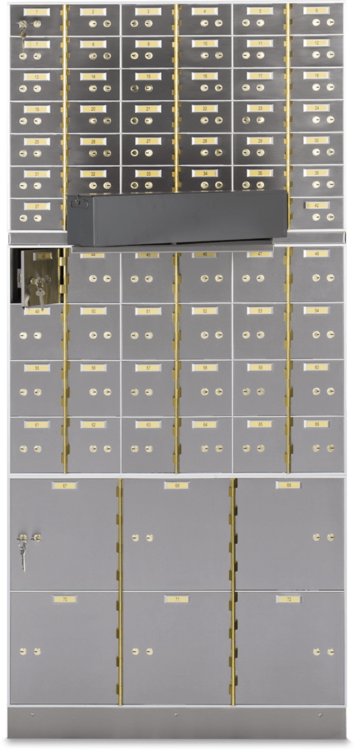 SoCal Safe AX Series Modular Safe Deposit Boxes Armadillo Safe and Vault