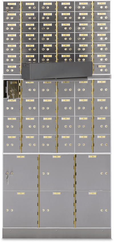 SoCal Safe AX Series Modular Safe Deposit Boxes Armadillo Safe and Vault