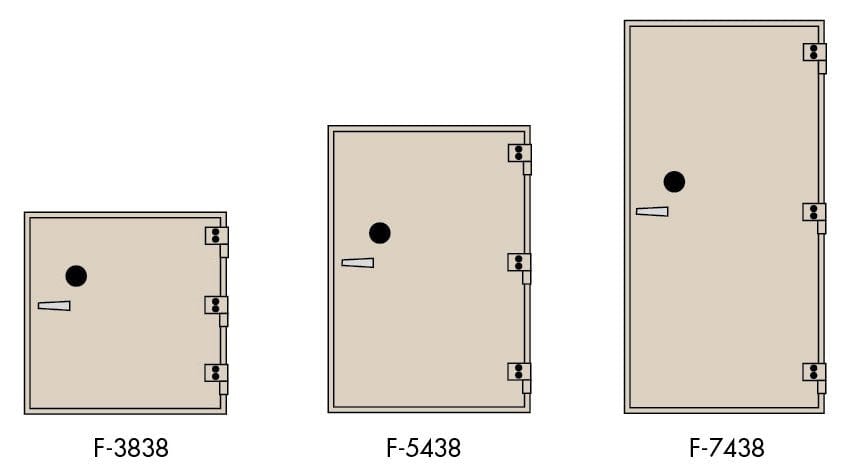 SoCal Safe F Series TL30 Plate Steel Safe Armadillo Safe and Vault