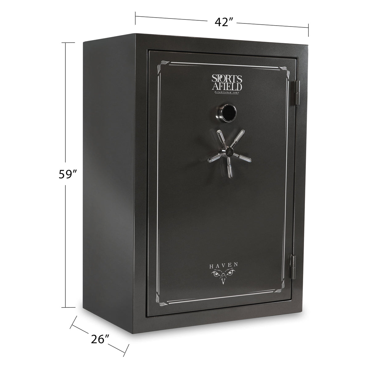Sports Afield Haven SA5942HX 75-Minute 48 Gun Fire Safe Armadillo Safe and Vault