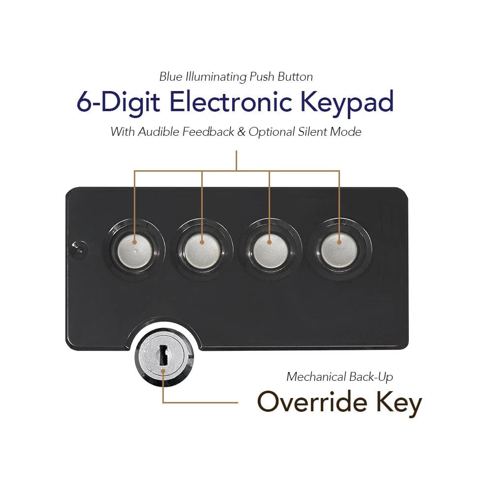 Stealth Handgun Hanger Safe Armadillo Safe and Vault