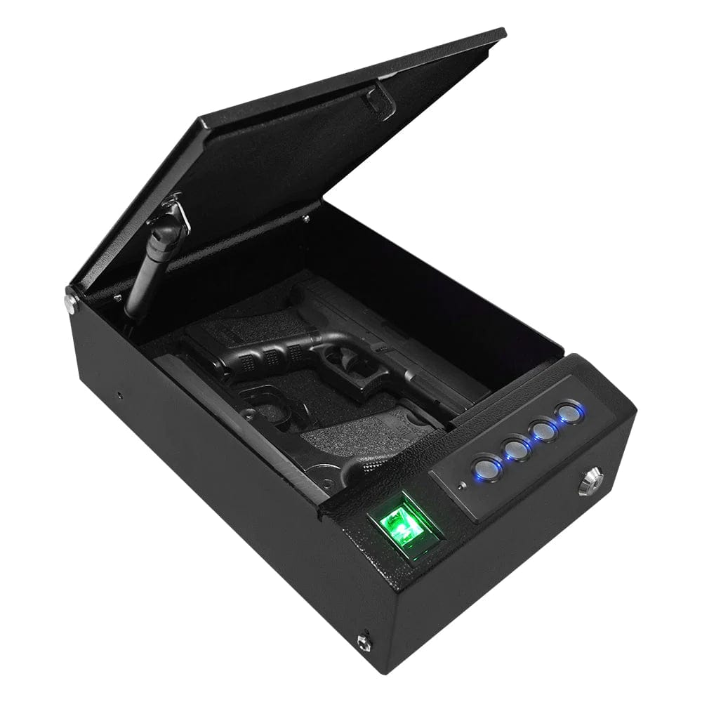 Stealth Top Vault Quick Access Biometric Pistol Safe Armadillo Safe and Vault
