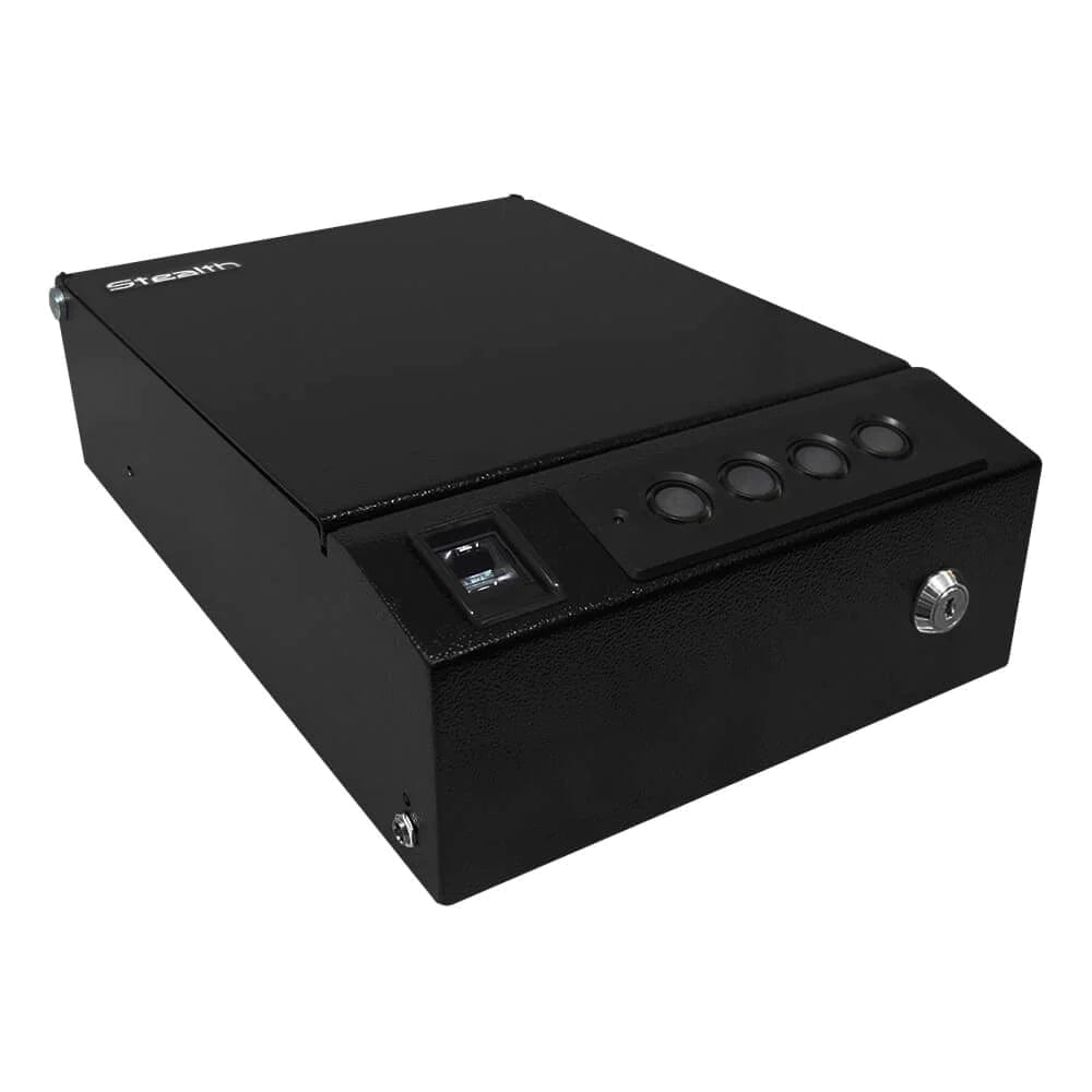 Stealth Top Vault Quick Access Biometric Pistol Safe Armadillo Safe and Vault