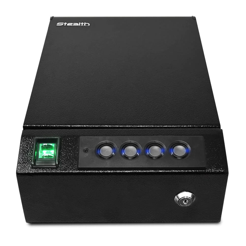 Stealth Top Vault Quick Access Biometric Pistol Safe Armadillo Safe and Vault