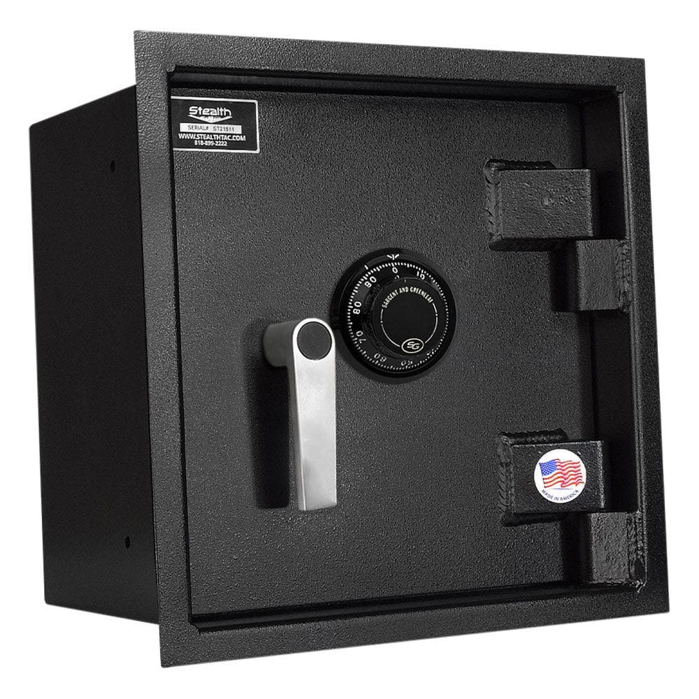 Stealth WSHD1414 Heavy Duty Extra Deep Wall Safe Armadillo Safe and Vault