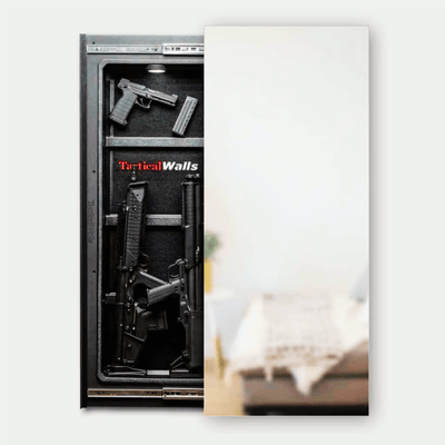 Tactical Walls 1440 Frameless Concealment Mirror Armadillo Safe and Vault