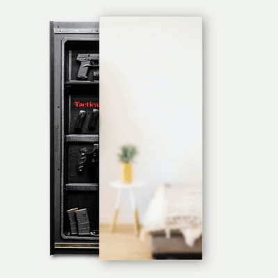 Tactical Walls 1440 Frameless Concealment Mirror Armadillo Safe and Vault