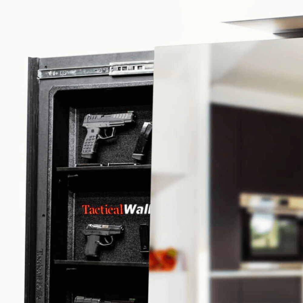 Tactical Walls 1440 Frameless Concealment Mirror Armadillo Safe and Vault