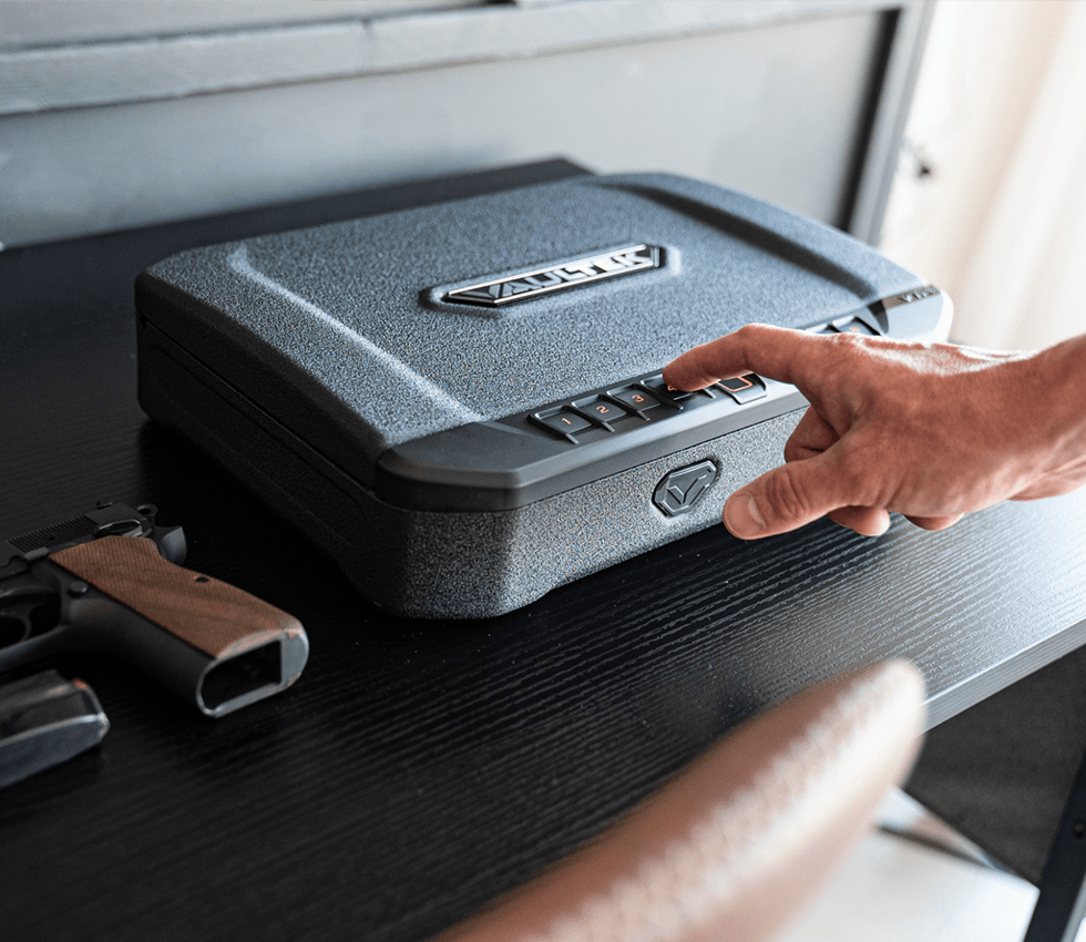 Vaultek Pro VTi Full-Size Rugged Bluetooth Smart Safe (Biometric) Armadillo Safe and Vault