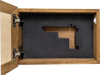 We Decided On Forever Decorative Wall-Mounted Secure Gun Cabinet Armadillo Safe and Vault