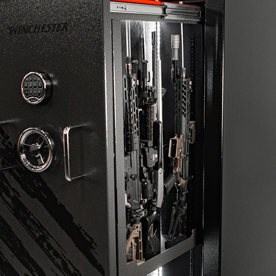 Winchester Defender Double Door 2-Hour 40 Gun Fire Safe Armadillo Safe and Vault