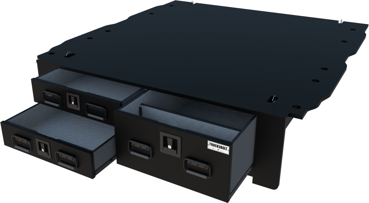 All-Weather Field Ranger TruckVault Toyota Tacoma (2005-2020) Armadillo Safe and Vault