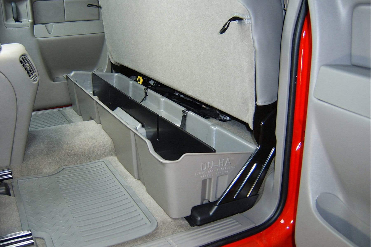 DU-HA 1999-2007 Chevy Silverado/GMC Sierra Extended Cab (Classic) Underseat Cab Storage Armadillo Safe and Vault