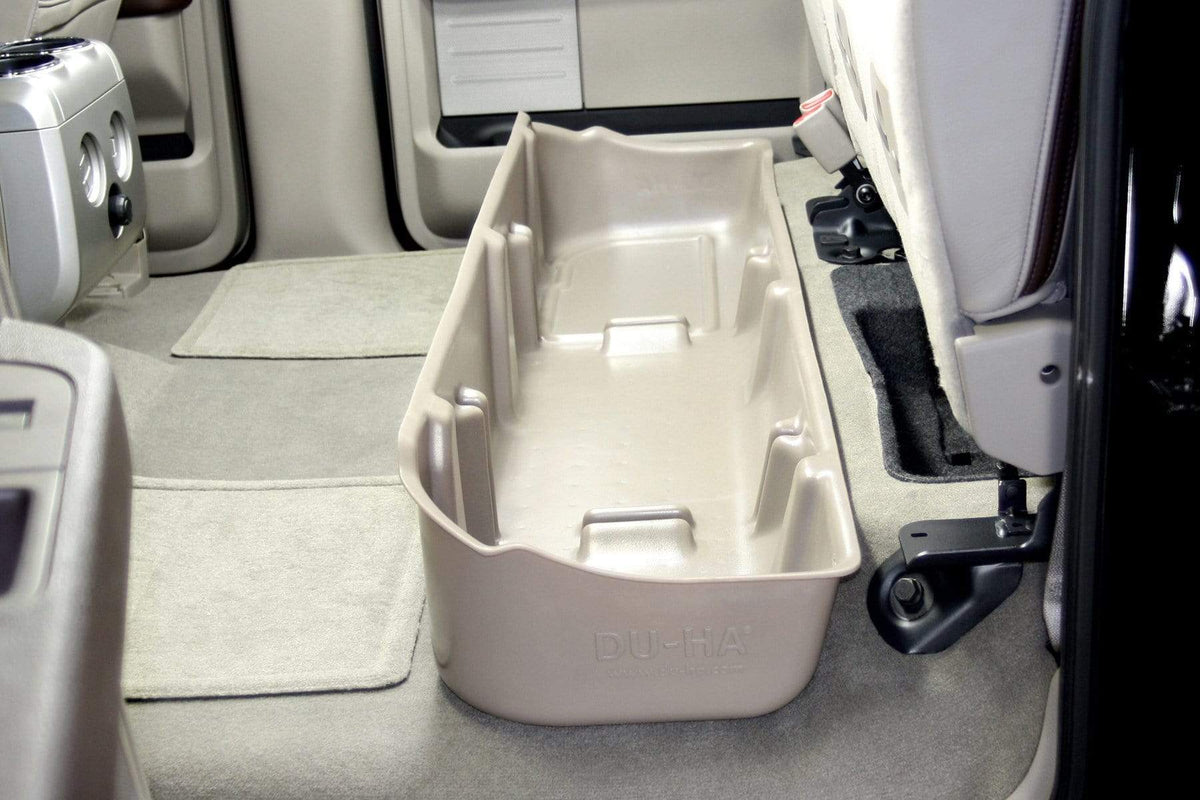 DU-HA 2009-2014 Ford F150 SuperCrew Underseat Cab Storage Armadillo Safe and Vault