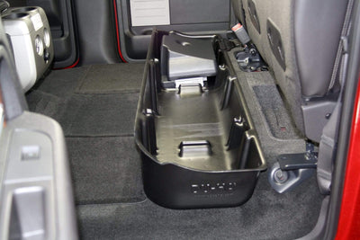 DU-HA 2009-2014 Ford F150 SuperCrew Underseat Cab Storage - Factory Subwoofer Armadillo Safe and Vault