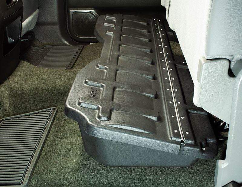 DU-HA 2015-2019 Chevy Silverado/GMC Sierra Heavy Duty Crew Cab Underseat Lockbox Storage Armadillo Safe and Vault