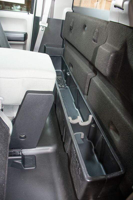 DU-HA 2015-2021 Ford F150 Regular Cab Behind-the-Seat Cab Storage Armadillo Safe and Vault