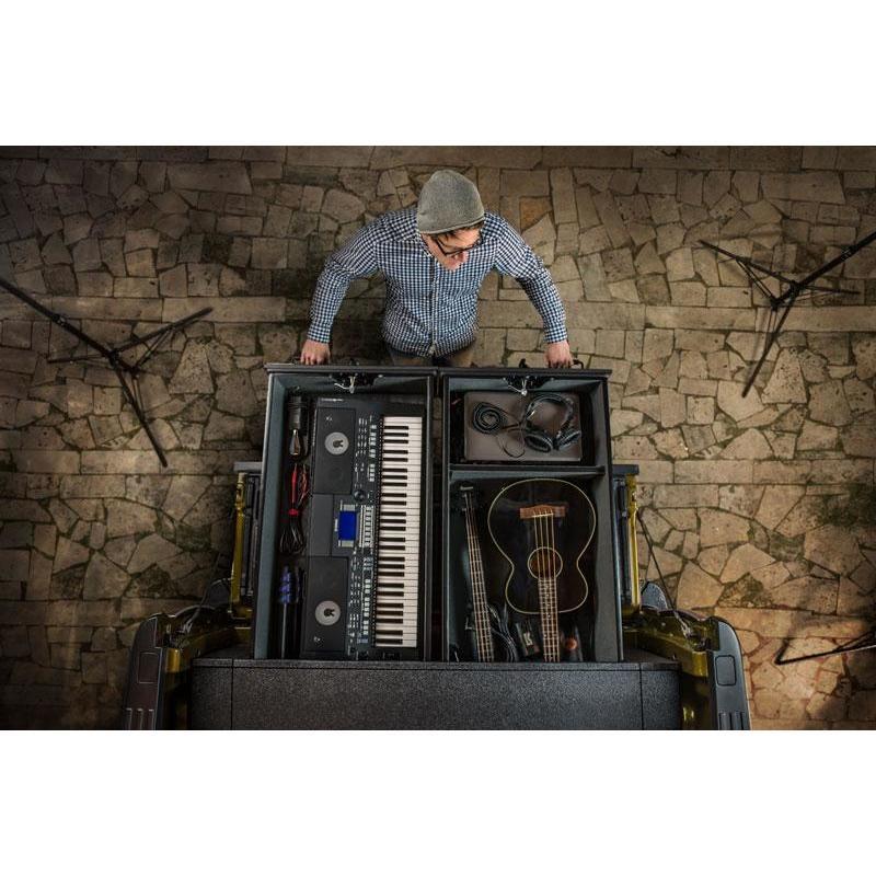 EXTREME TruckVault Mid size PICKUP (<44 wide) 2 drawer Armadillo Safe and Vault