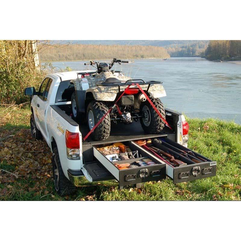 EXTREME TruckVault Mid size PICKUP (<44 wide) 2 drawer Armadillo Safe and Vault