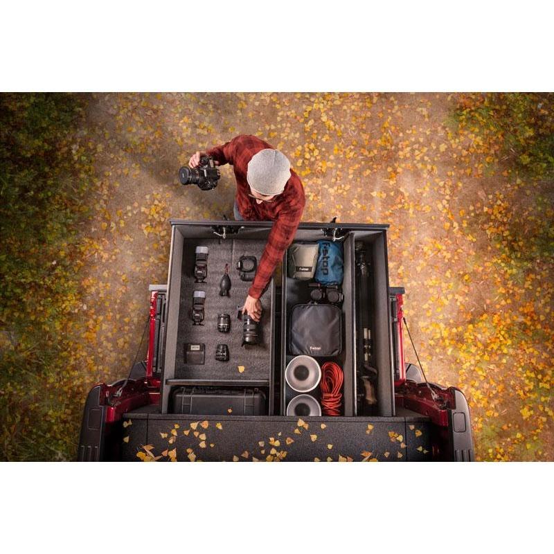 EXTREME TruckVault Mid size PICKUP (<44 wide) 2 drawer Armadillo Safe and Vault