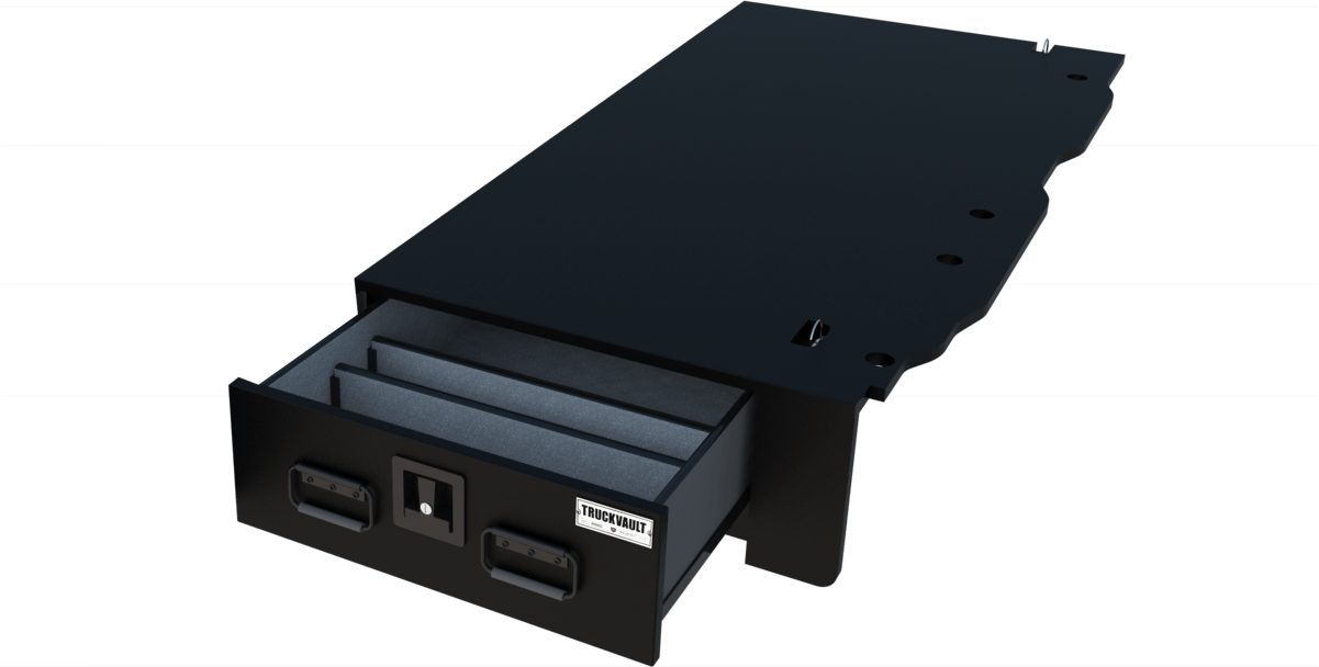 Half-Width All-Weather TruckVault Toyota Tacoma (2005-2020) Armadillo Safe and Vault