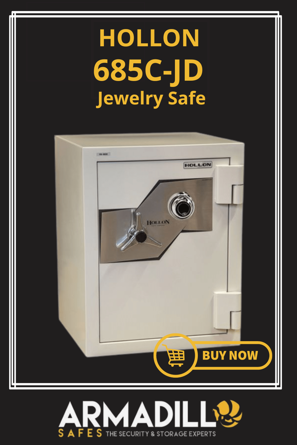 Hollon 685-JD Jewelry Safe Armadillo Safe and Vault