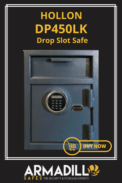 Hollon DP450LK Drop Slot Safe Armadillo Safe and Vault